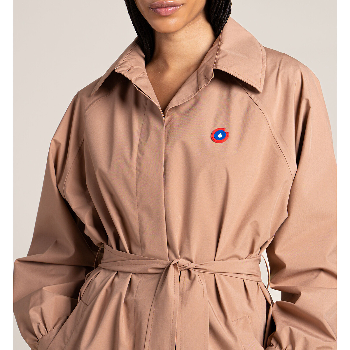 Trench imperméable ceinturé, unisexe, MADELEINE cannelle, FLOTTE
