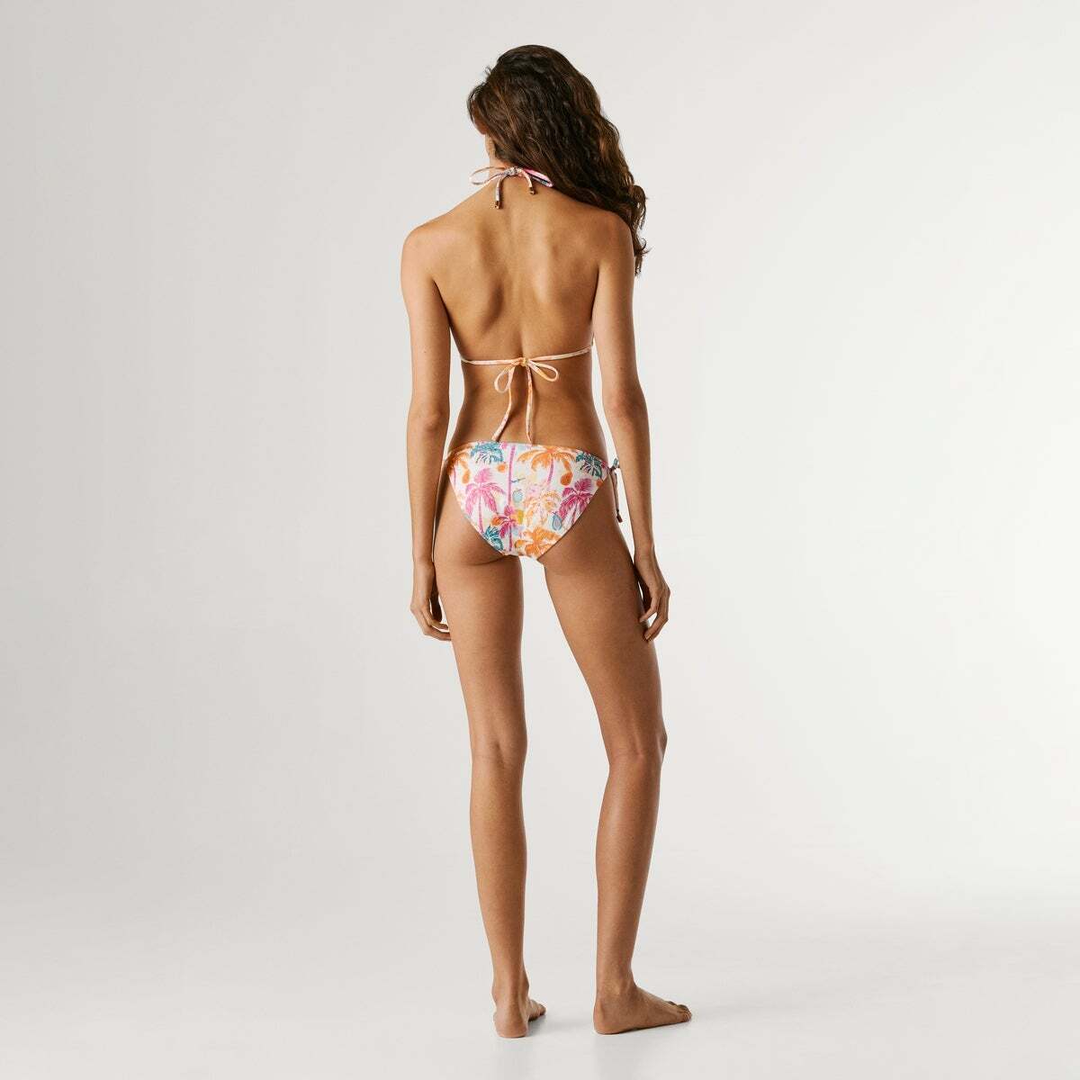 Bas De Bikini Tropical fuchsia profond, PEPE JEANS