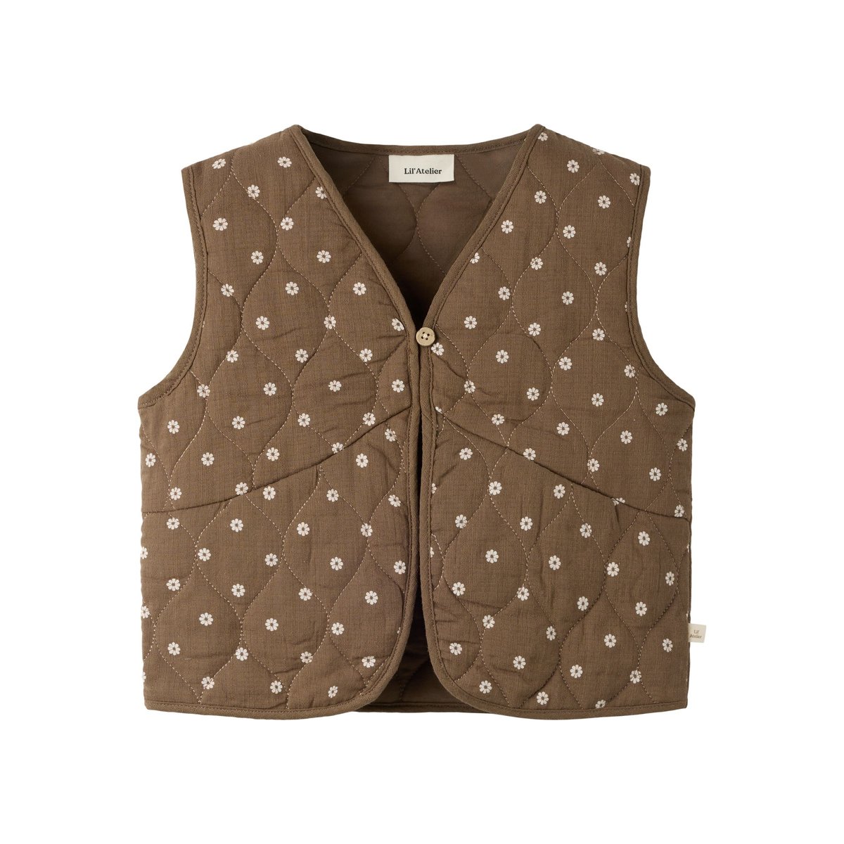 Gilet marron - teak1, NAME IT