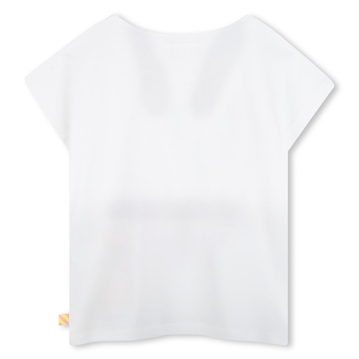 T-shirt ampia con borchie blanc, BILLIEBLUSH