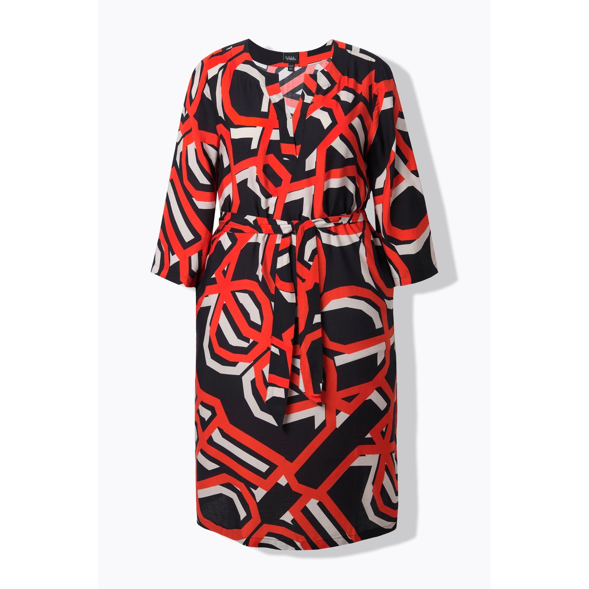 Robe col tunisien poivron, ULLA POPKEN