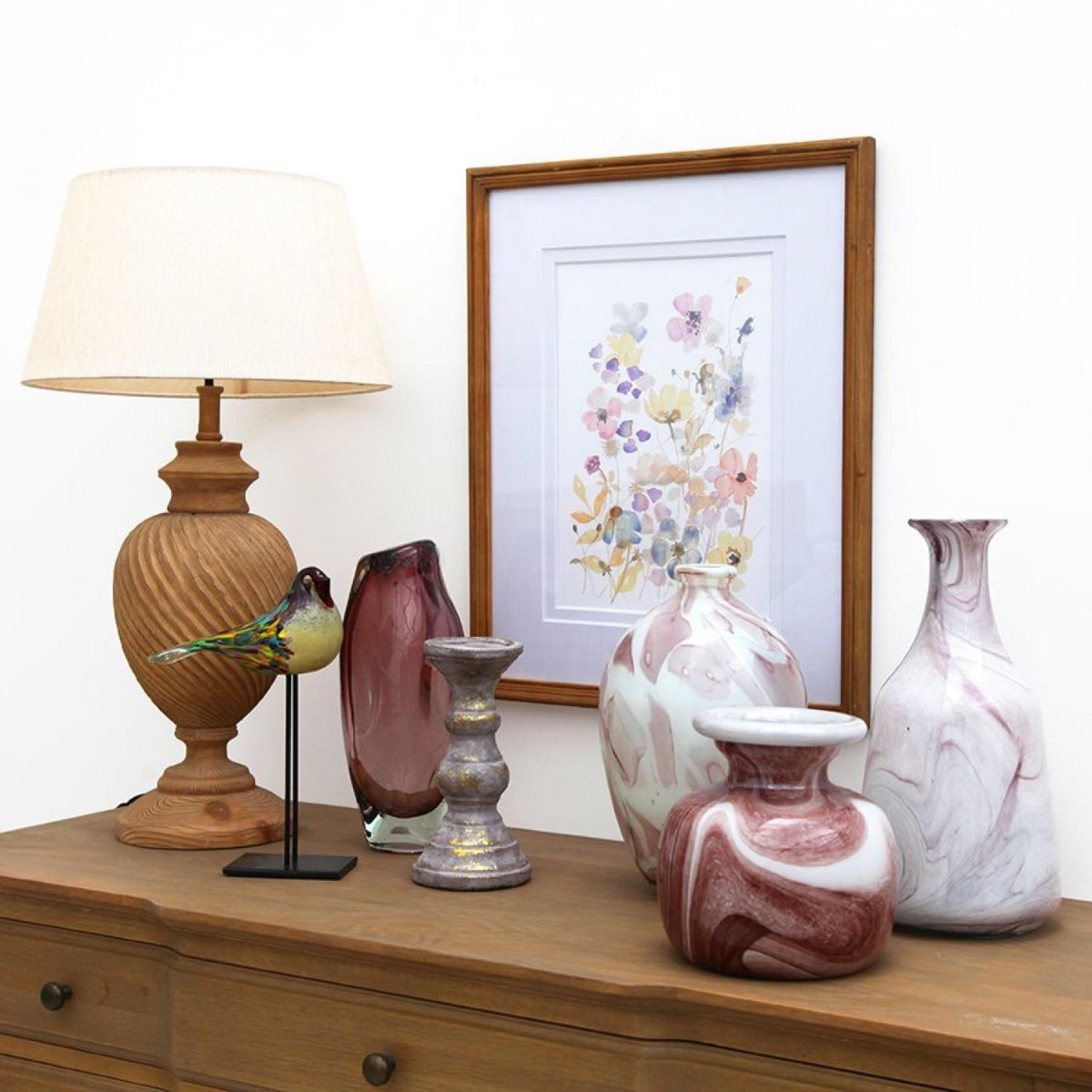 Vase - CHARME violet, INTERIOR'S