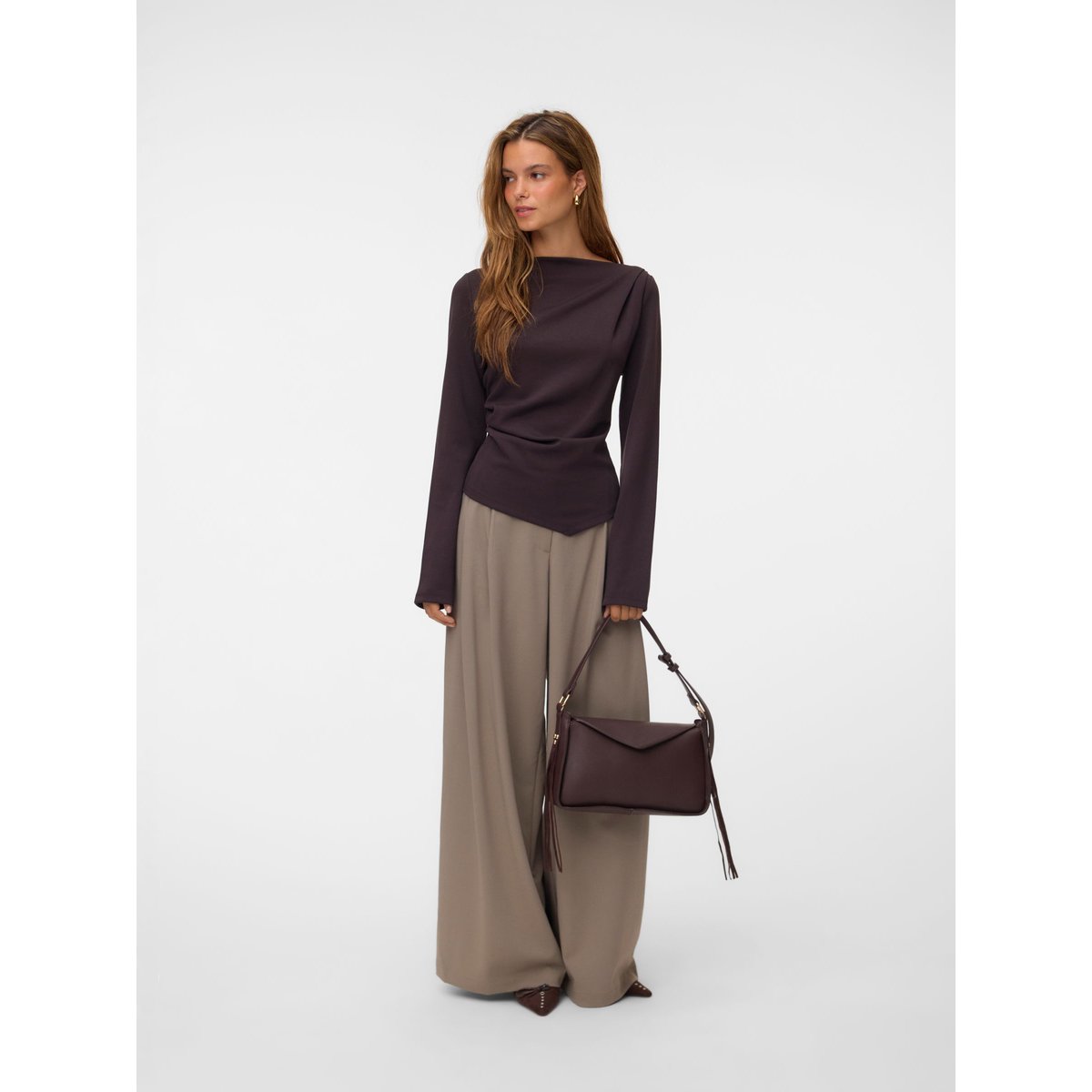 Blouse chocolate torte, VERO MODA
