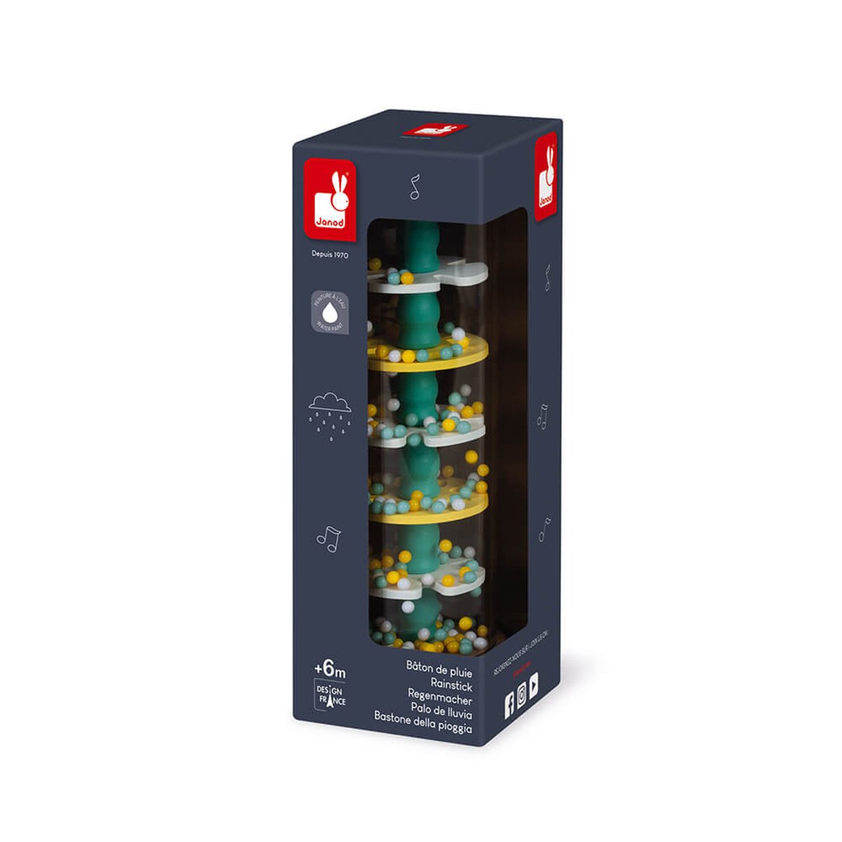 Bâton De Pluie Pure multicolore, JANOD