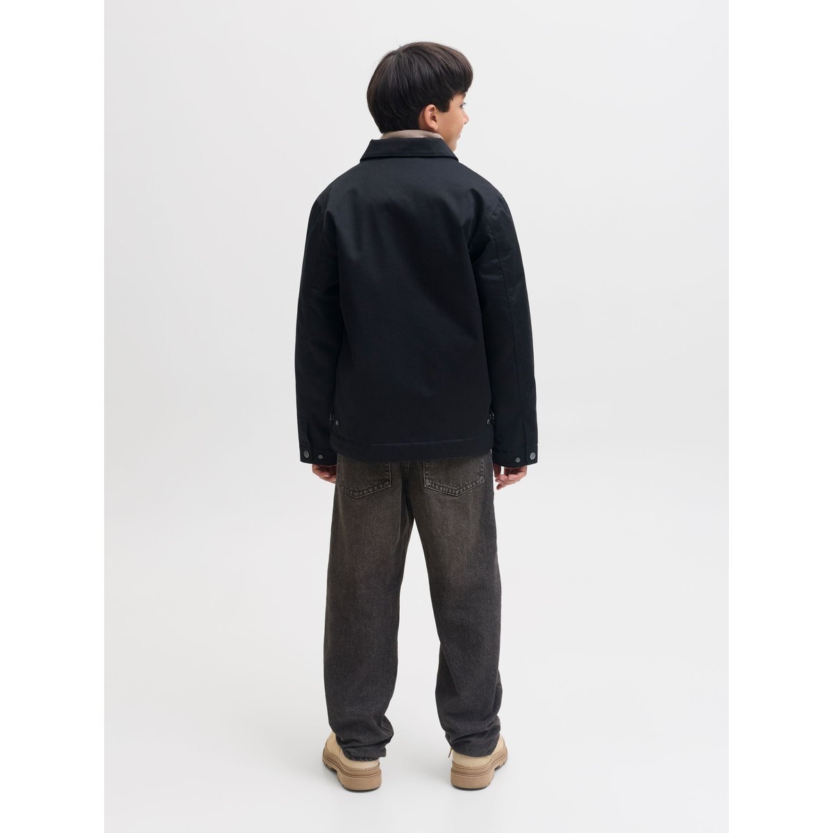 Jean Coupe Décontractée black denim, JACK & JONES JUNIOR