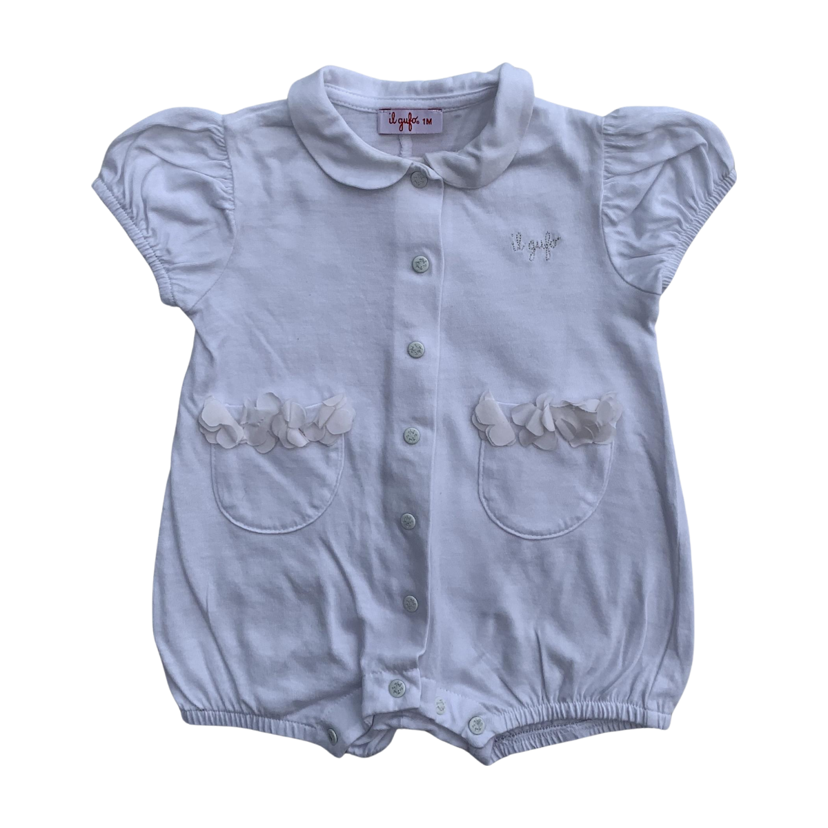Barboteuse bébé - Très bon état blanc, IL GUFO