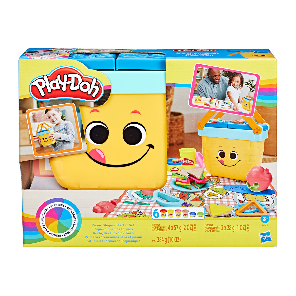 Brinquedo "Plasticina kit iniciantes piquenique", HASBRO multicolor, HASBRO