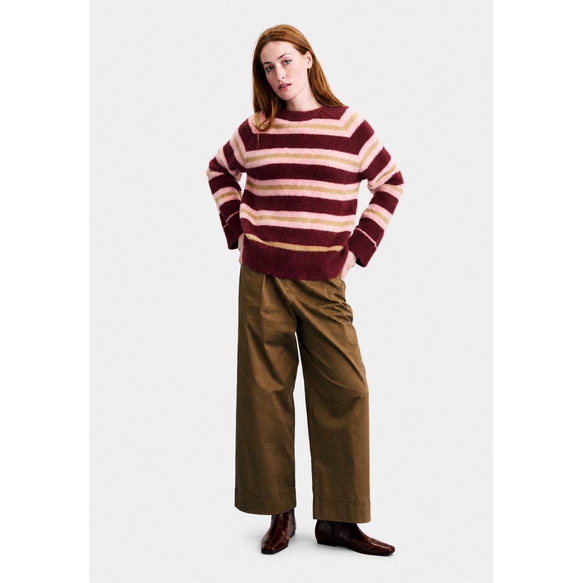 Pull Nara NARA bordeaux, FRNCH