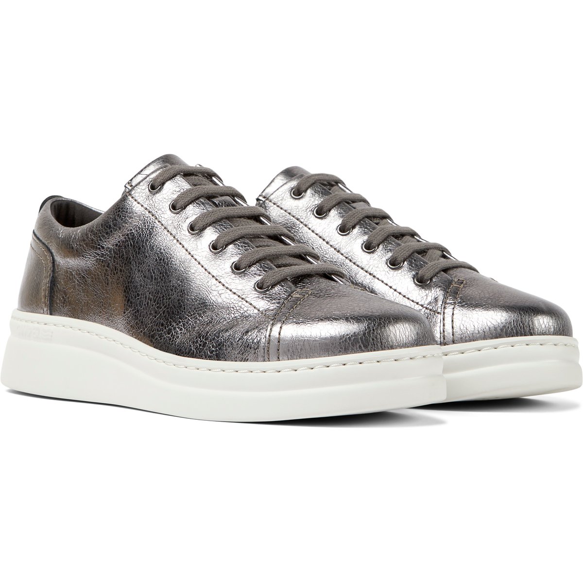 Baskets Cuir Runner Up argent, CAMPER