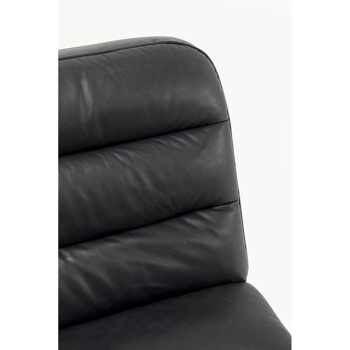 Assise en cuir, MODI noir, KARE DESIGN