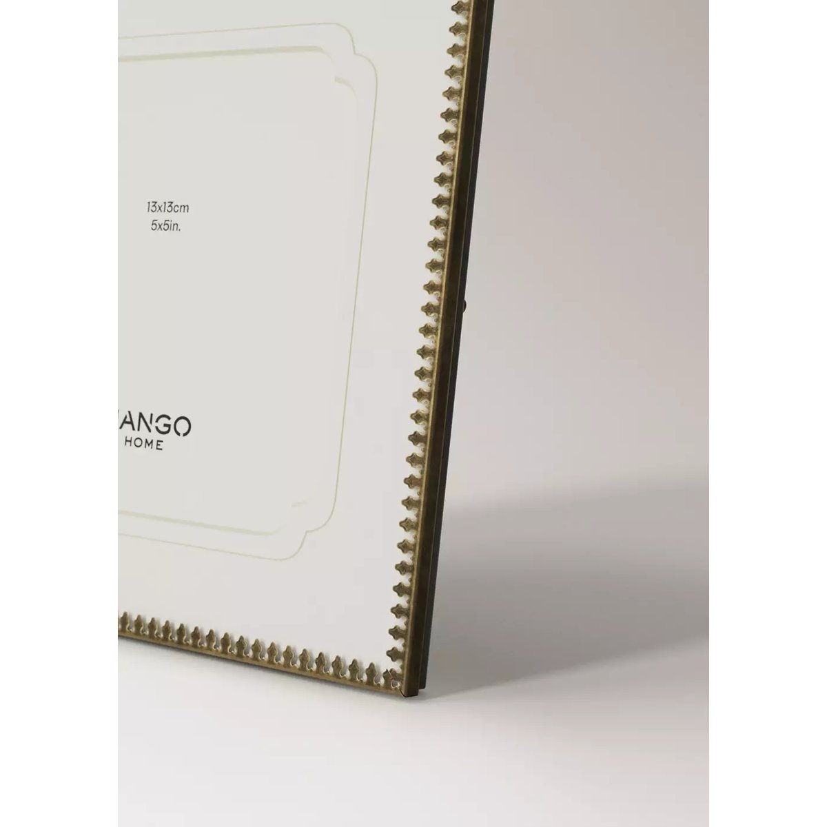 Cadre photo en verre, petit format or, MANGO HOME