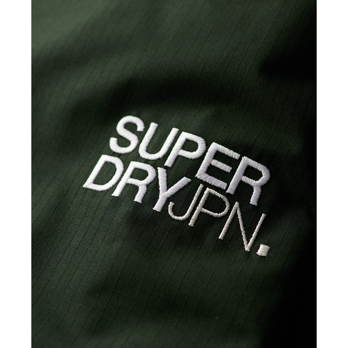 Coupe vent à capuche vert forêt, SUPERDRY