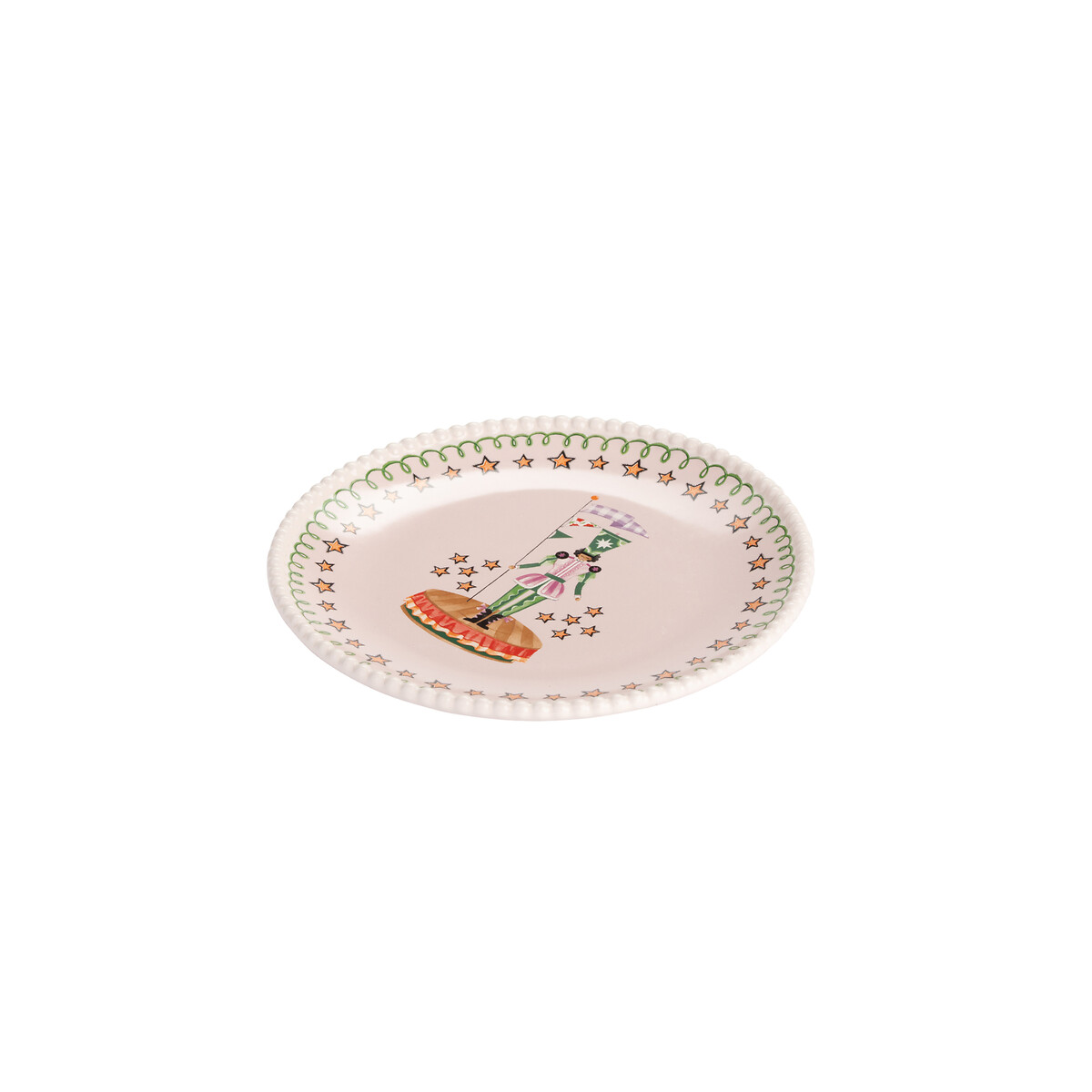 Set of 2 Nutcracker Side Plates multi-coloured, CATH KIDSTON