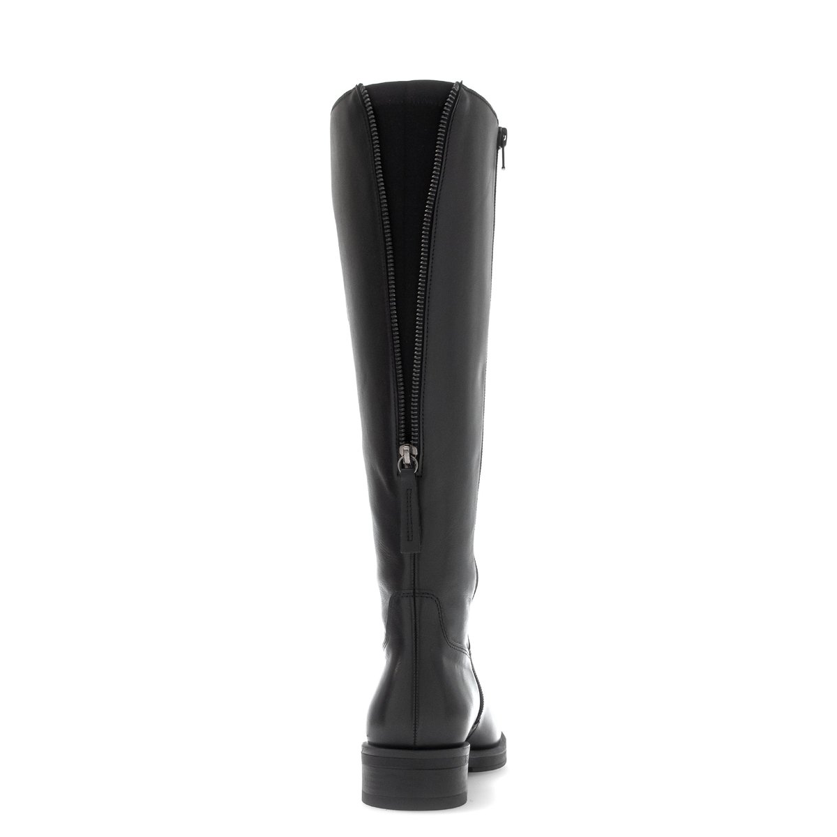 Bottes en cuir lisse à talon décroché noir, GABOR
