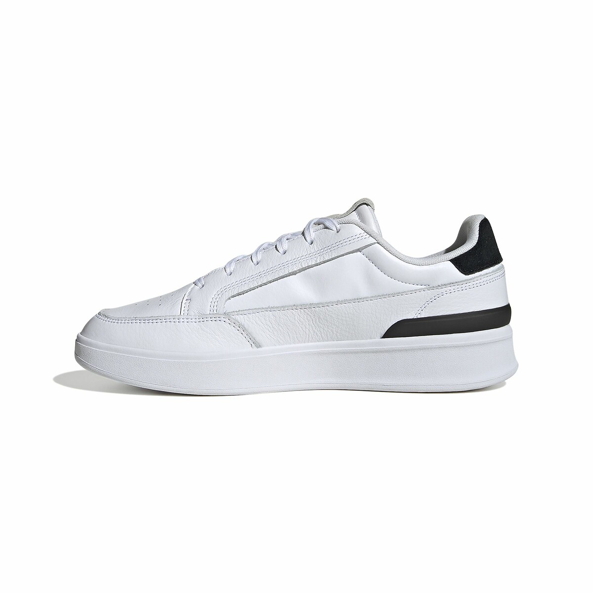 Baskets cuir Aspyre blanc/noir, ADIDAS SPORTSWEAR
