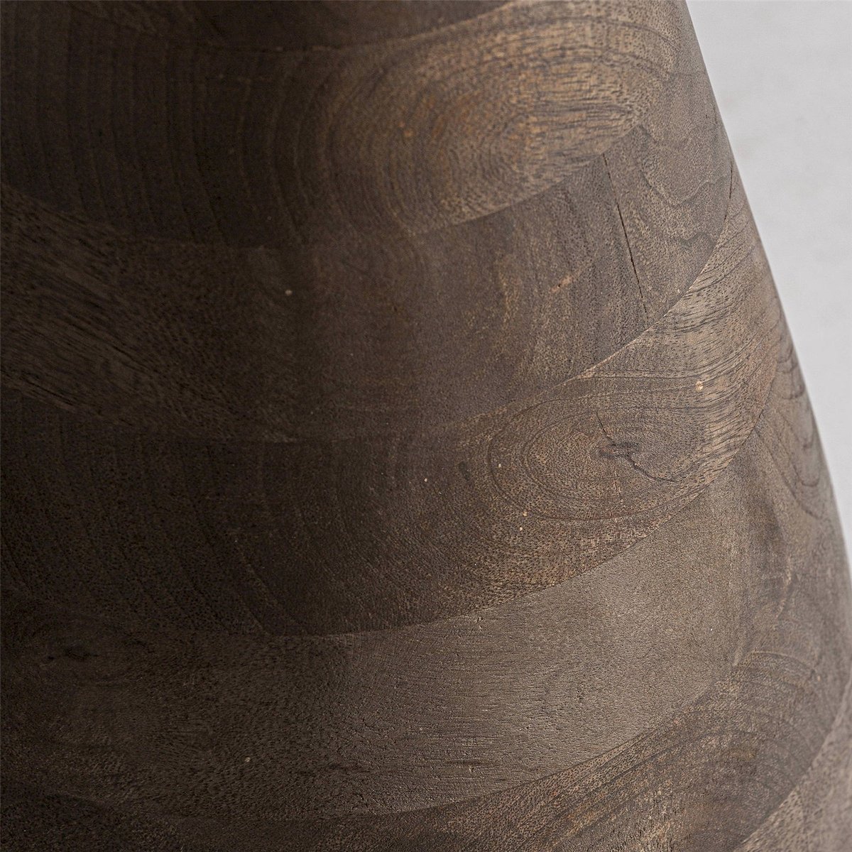 Table d'appoint ronde en bois de manguier brun bois de manguier naturel, RECOLLECTION