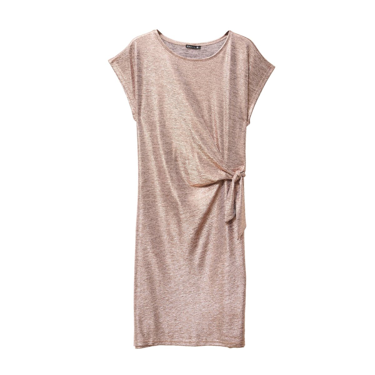 Robe cintrée courte rose femme rose, BREAL