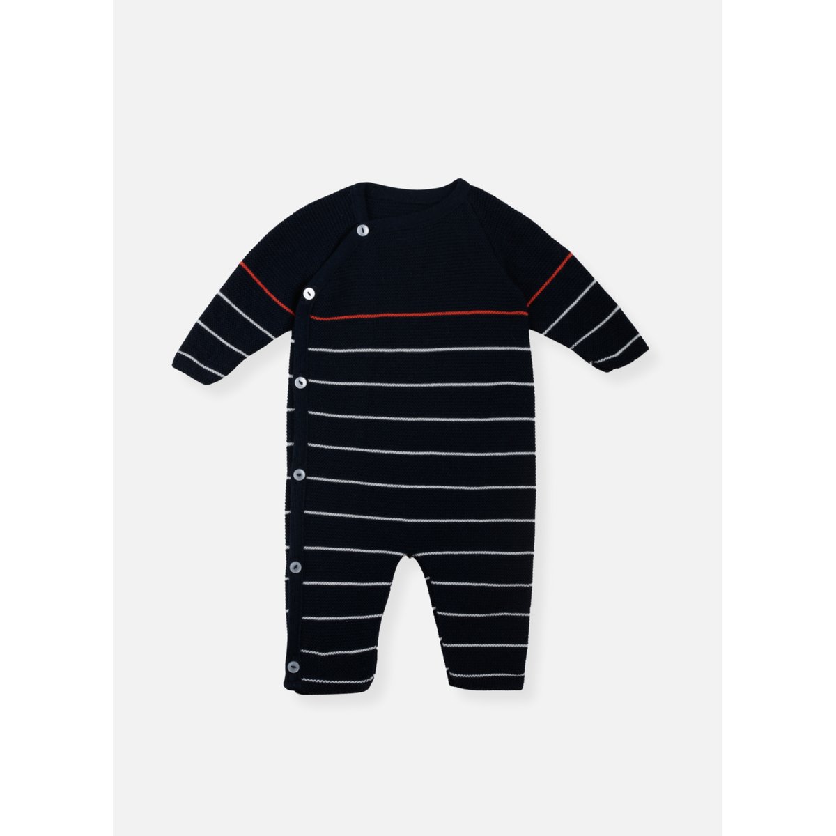 Combinaison Recyclée noctune/coquelicot, LA MANUFACTURE DE LAYETTE