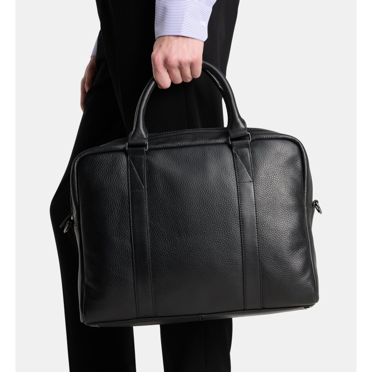 Sac porte documents bacchus cuir lwg noir, GALERIES LAFAYETTE