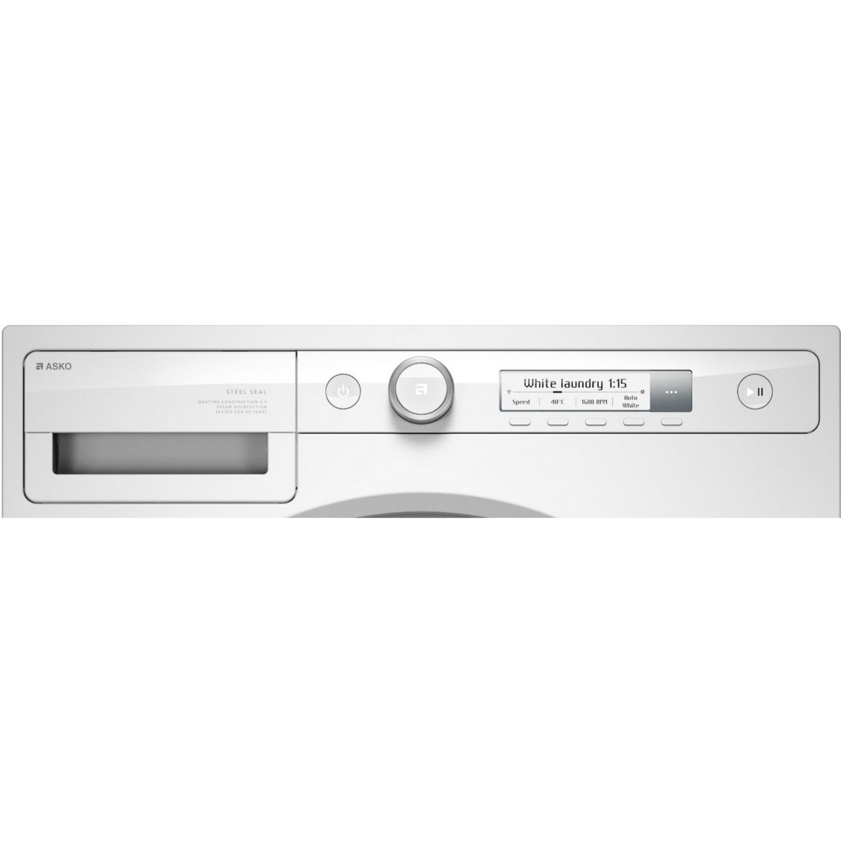 Lave linge hublot W3096RW couleur unique, ASKO