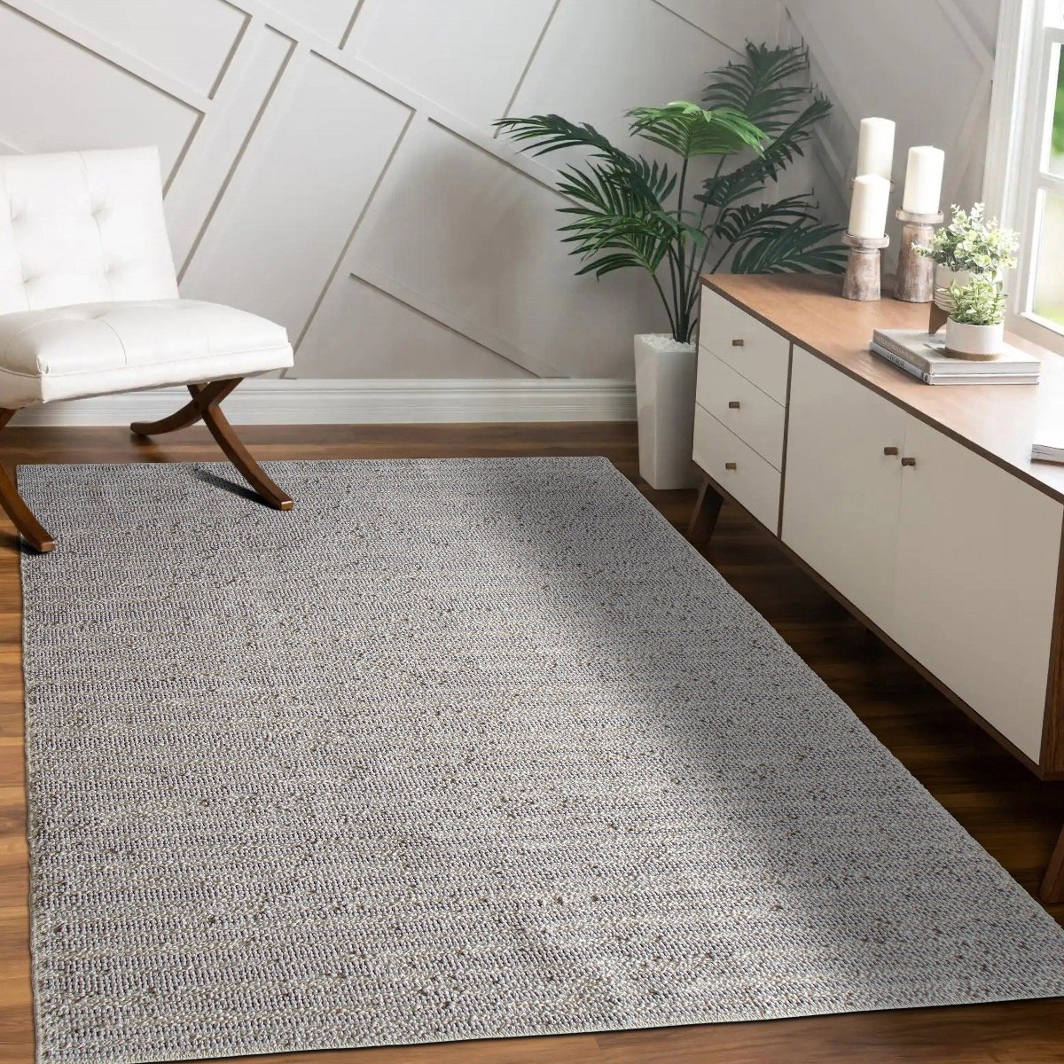 Tapis en polypropylène et coton motif lignes MEDIA LIGNES lignes, THE DECO FACTORY