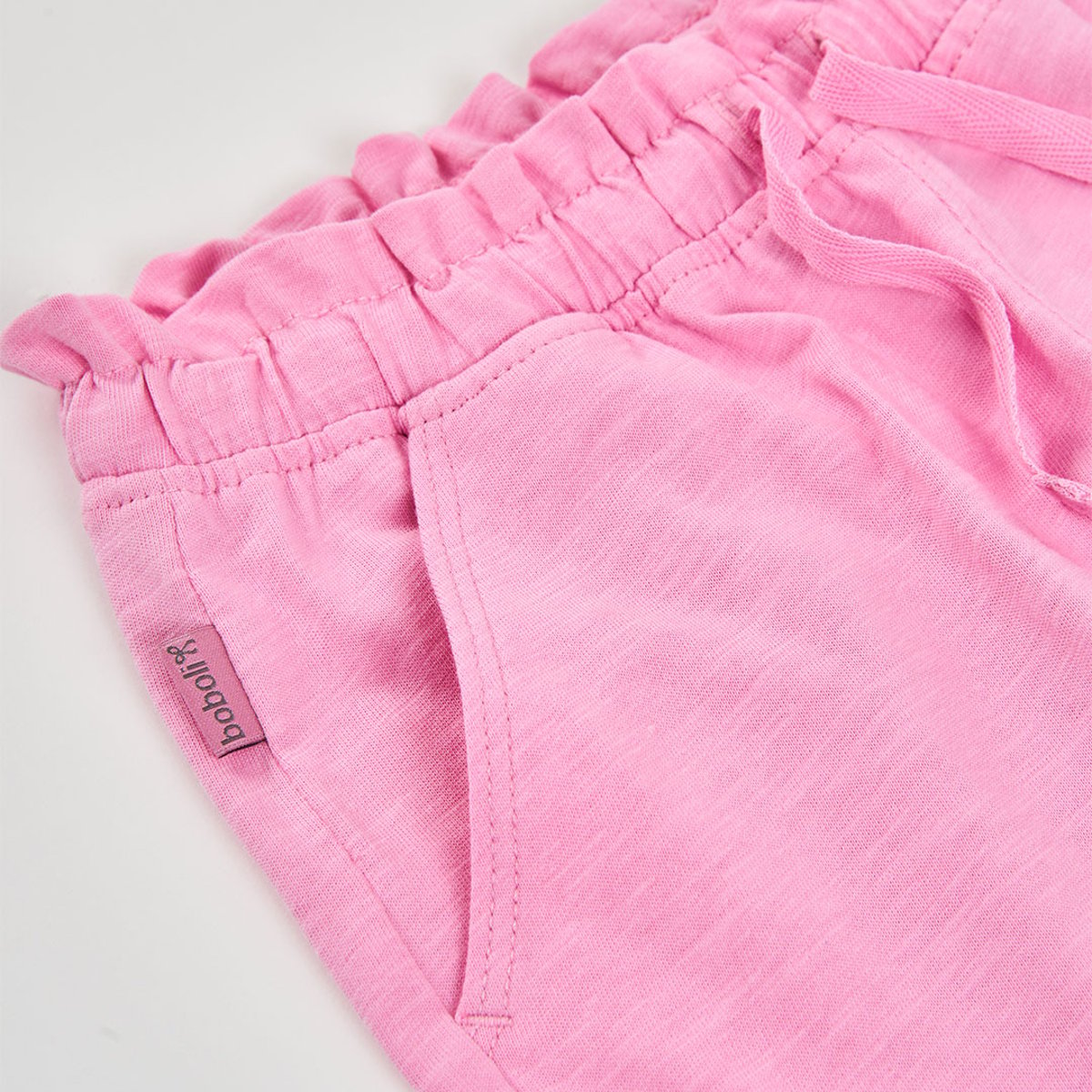 Short jersey flammé pour fille rose, BOBOLI