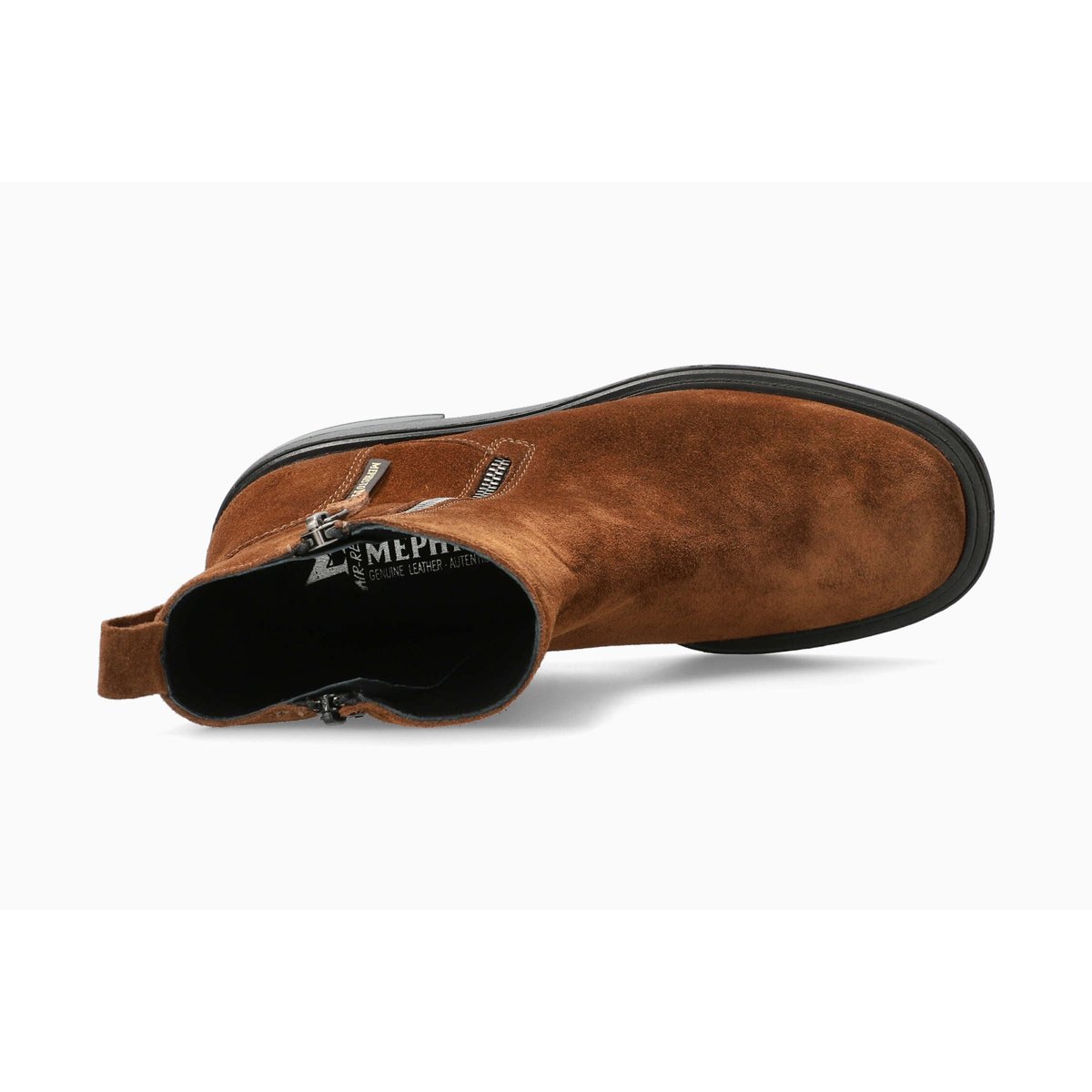 Bottines en cuir PRYSKA marron p5150, MEPHISTO