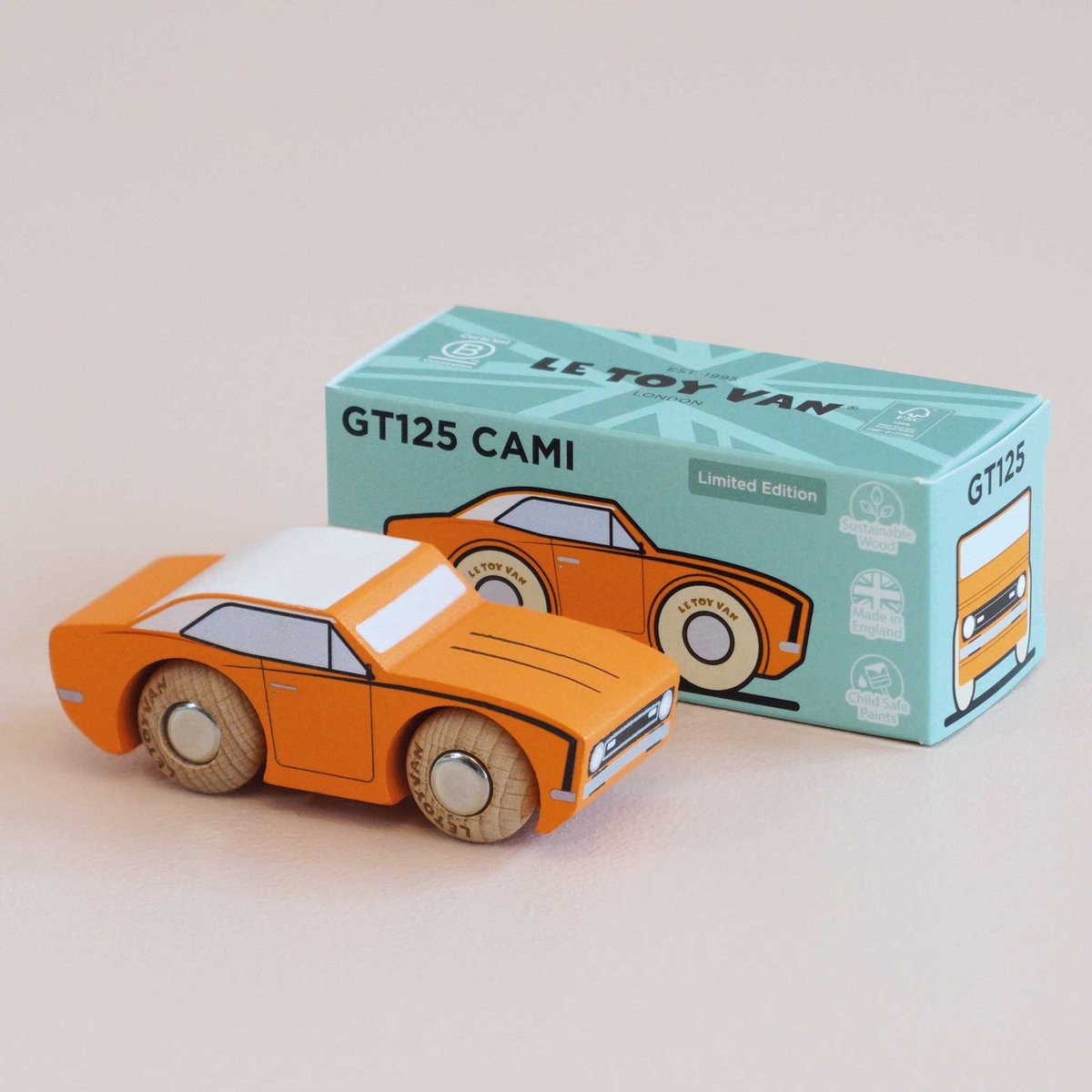 Voiture Cami No 22 orange, LE TOY VAN