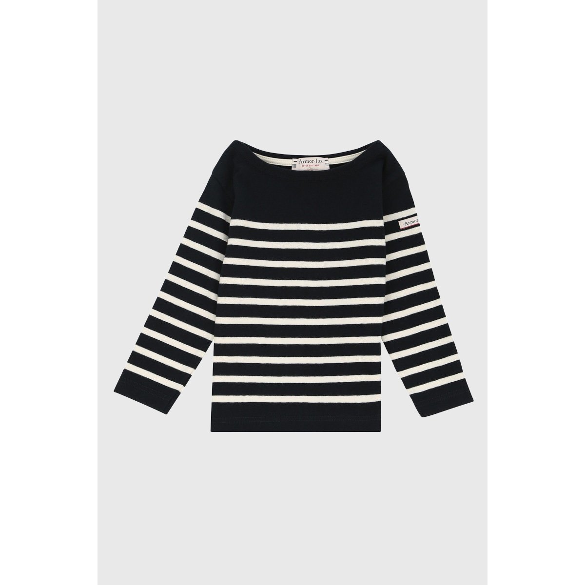 Marinière DRISSE KIDS rich navy/nature, ARMOR-LUX