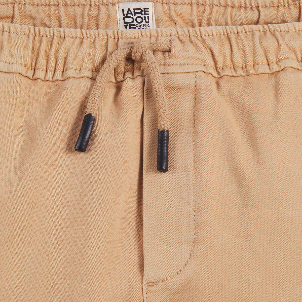 Pantalon cargo, taille élastiquée beige, LA REDOUTE COLLECTIONS