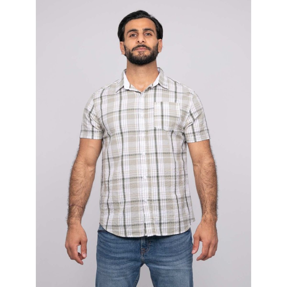 Chemise Manches Courtes Dolbarat kaki, RITCHIE
