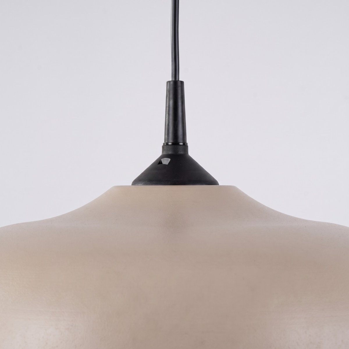 Suspension Acier Taupe E27 1 Gina taupe, EDEN