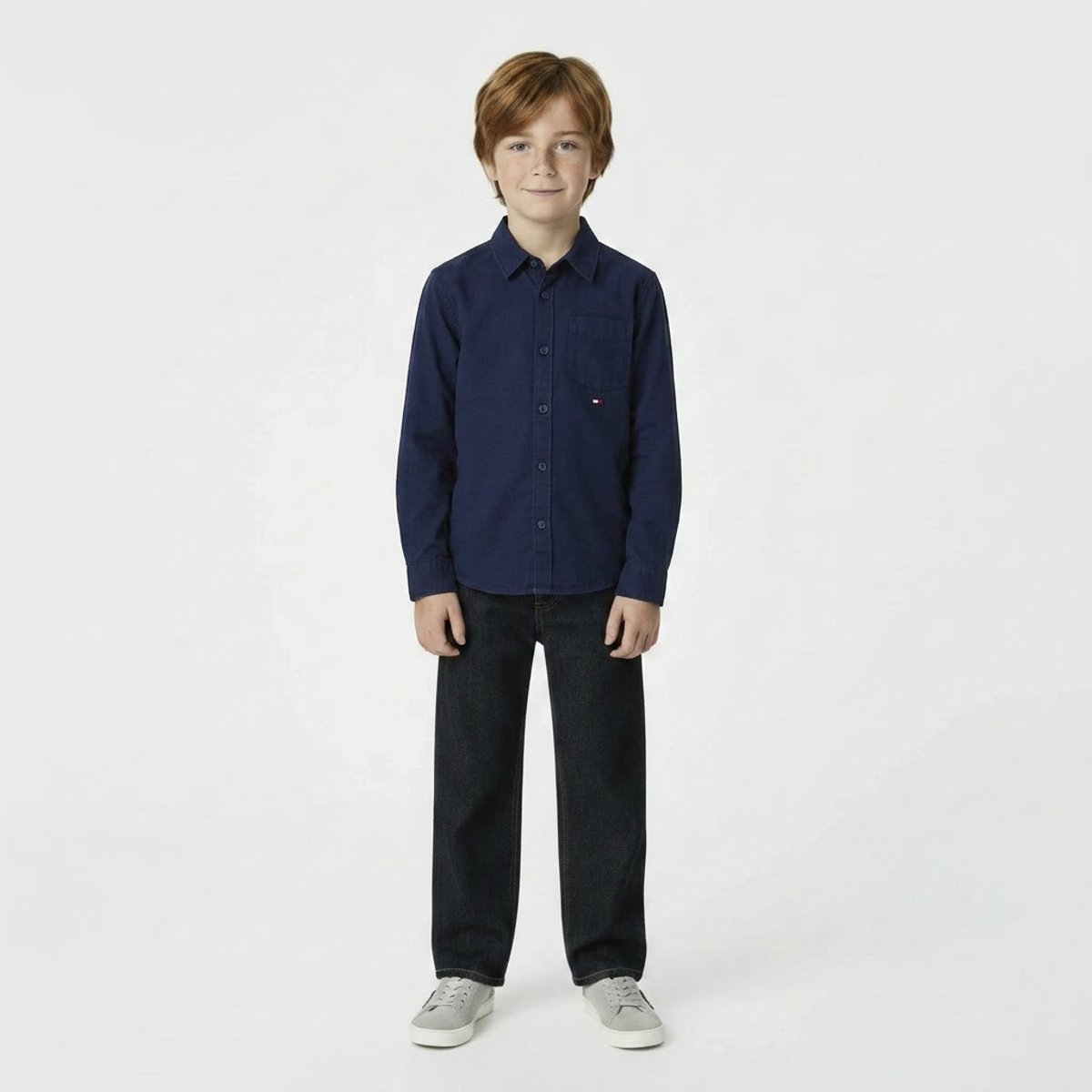 Chemise  - Bon état bleu, TOMMY HILFIGER