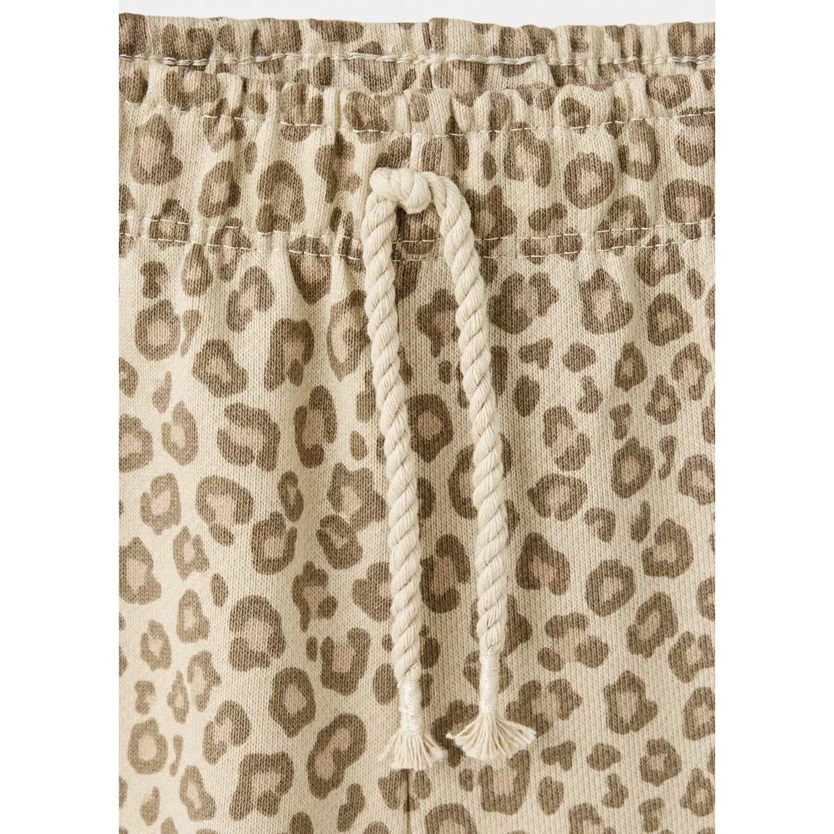 Pantalon jogger imprimé animal marron, MANGO BABY