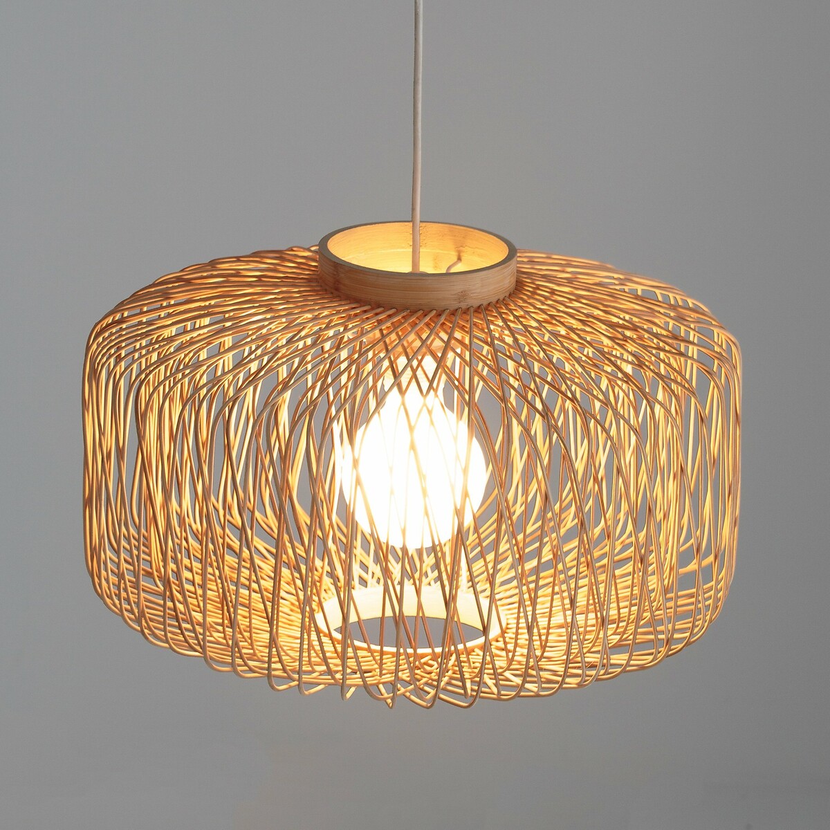 Suspension en bambou Ø44 cm, Yaku naturel, LA REDOUTE INTERIEURS