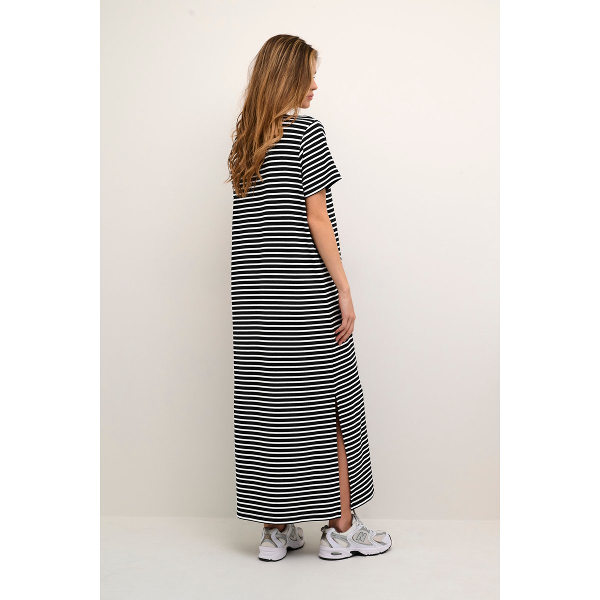 Dress noir/blanc rayures, KAFFE