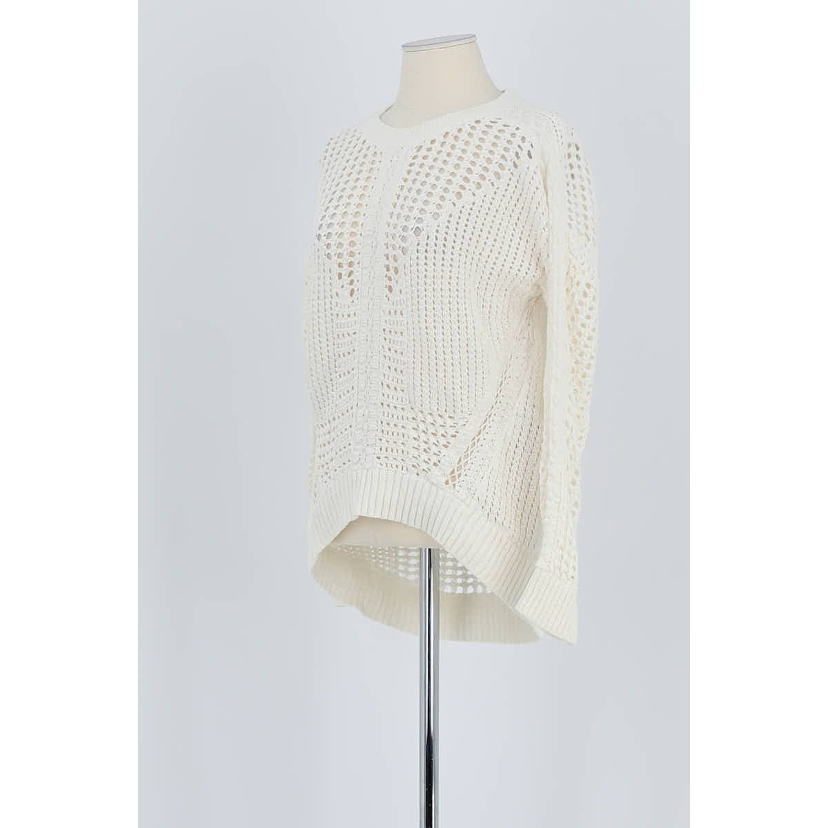 Pull - Bon État blanc, MAJE
