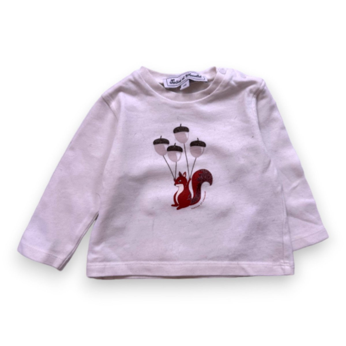 T-shirt bébé - Très bon état blanc, TARTINE ET CHOCOLAT