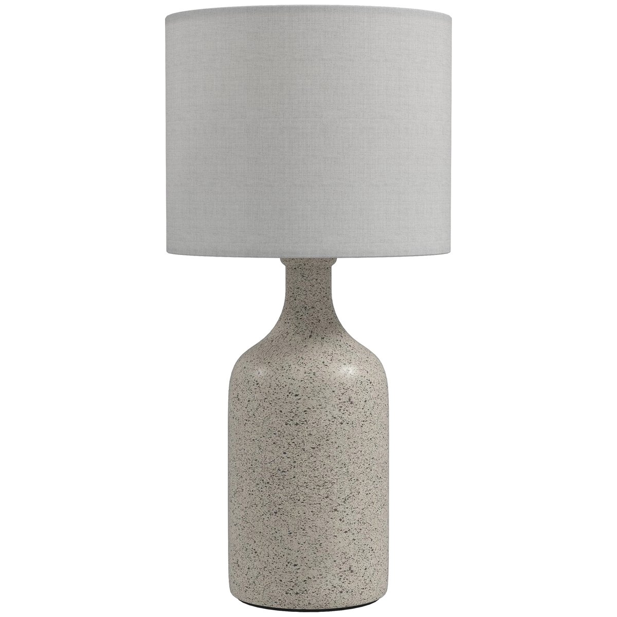 Lampe de table Céramique Sable, Blanc sable et blanc, HOMCOM