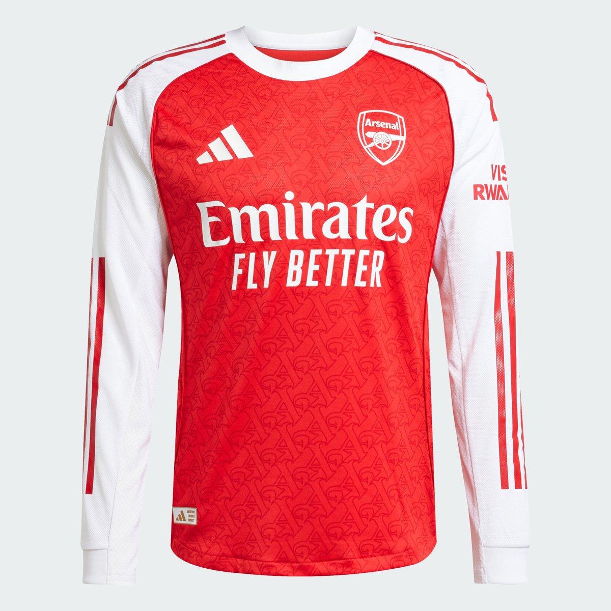 Maillot Manches Longues Domicile Arsenal 25/26 Authentique Maillot Manches Longues Domicile Arsenal 25/26 Authentique better scarlet / white, adidas Performance