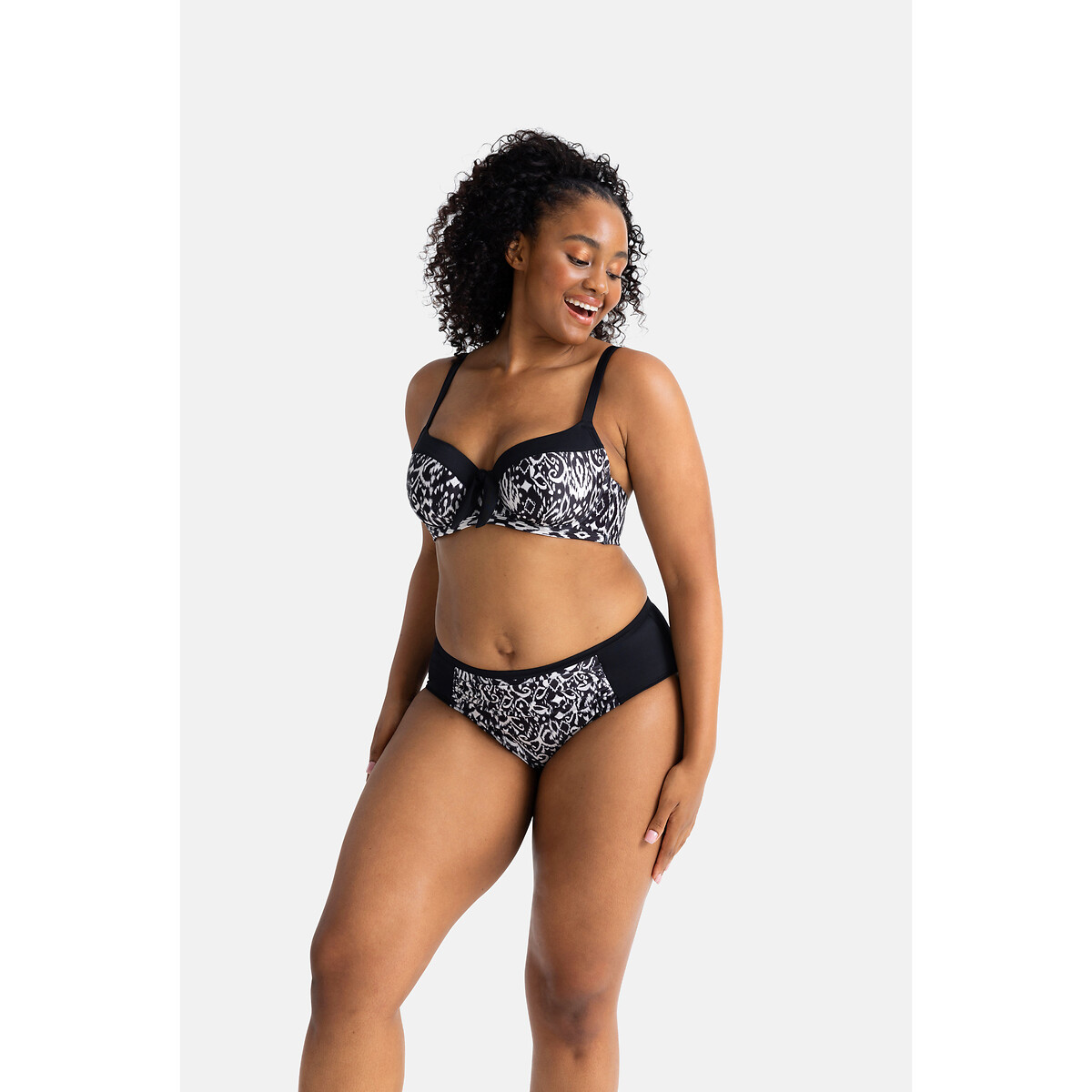 Bégoro Tummy-Toning Hipster Bikini Bottoms black, DORINA