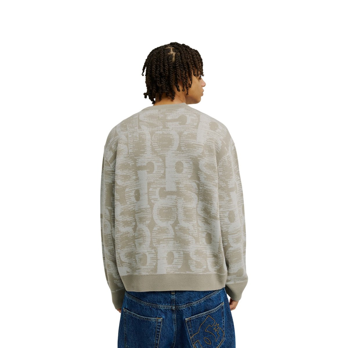 Pull. gris dc blitxed high rise, DC SHOES