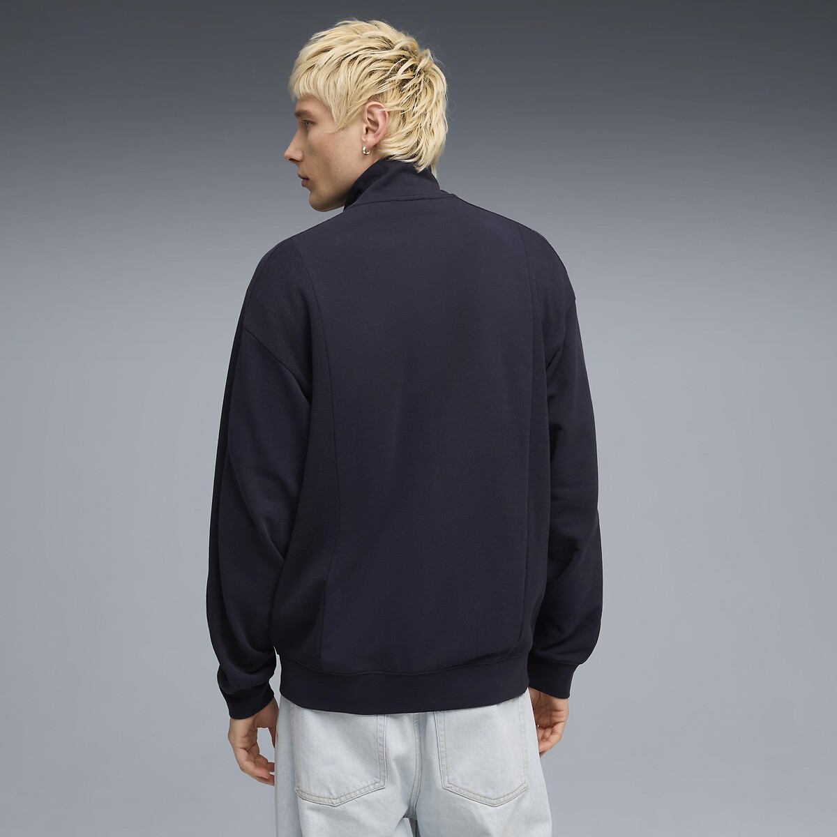 Zip-up hoodie marine , PUMA
