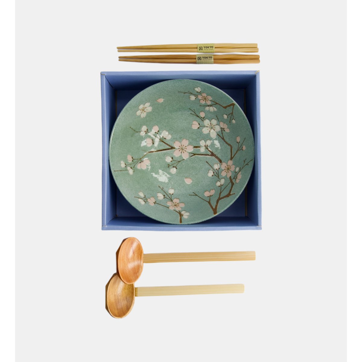Coffret de 2 bols - 6 pièces vert, TOKYO DESIGN STUDIO