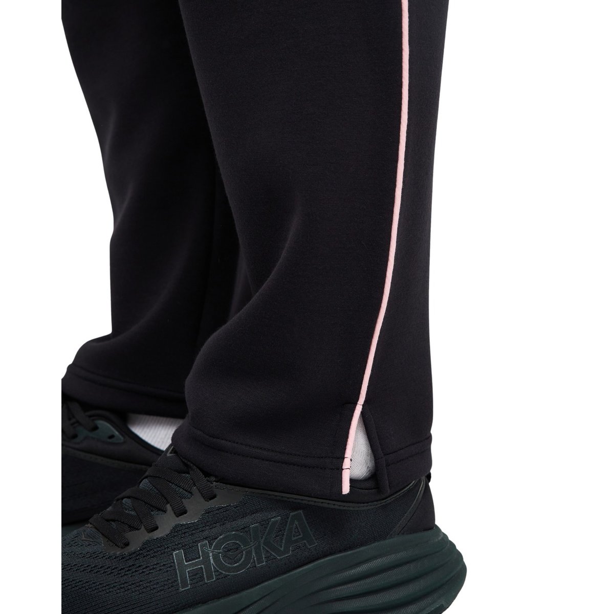 Pantalon de sport à jambes larges RISE & VIBE SWEET. noir anthracite, ROXY