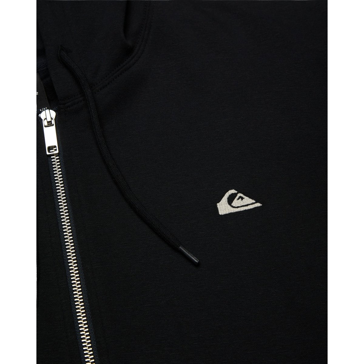 Sweat à capuche zippé BASIC ZIP noir black, QUIKSILVER