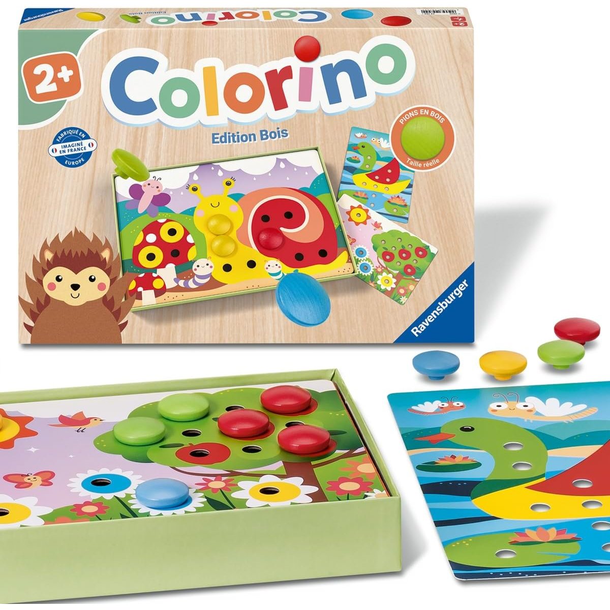 Jeux éducatif en bois Colorino beige, RAVENSBURGER