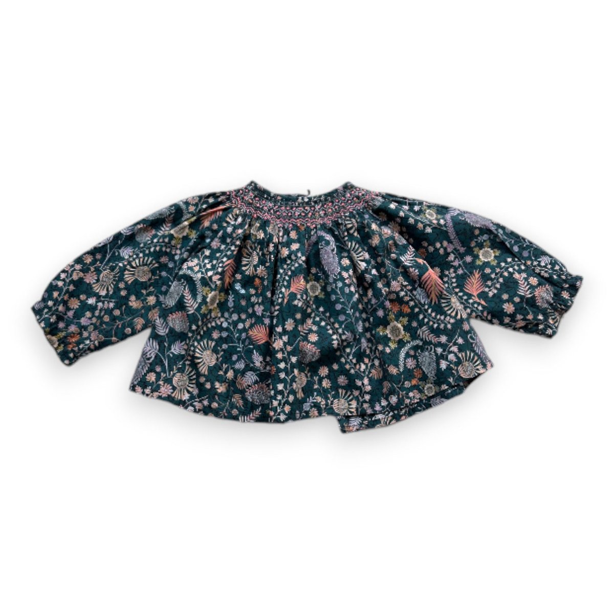 Blouse bébé - Bon état vert, BONPOINT