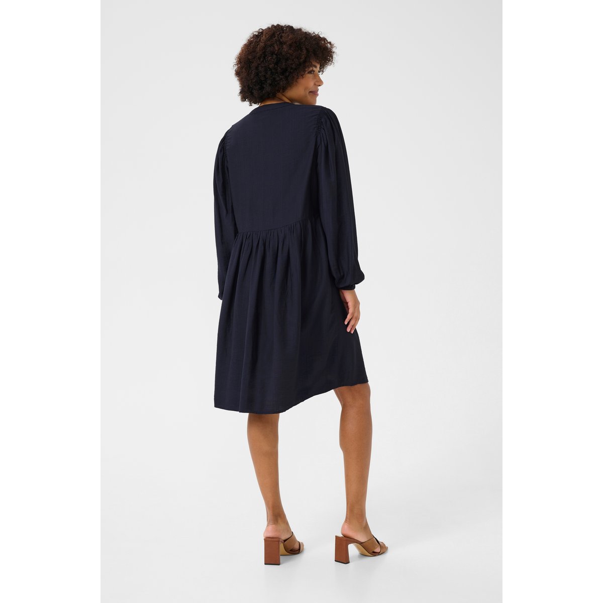 Dress bleu dress blue, CREAM