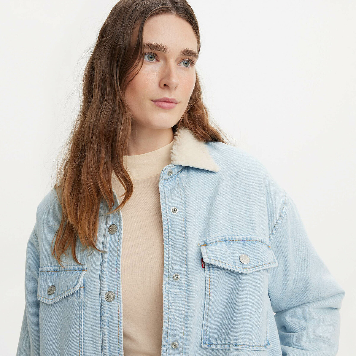 Lola Denim Shacket glad to meet you, LEVI'S